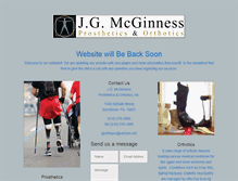 Tablet Screenshot of jgmcginness.com